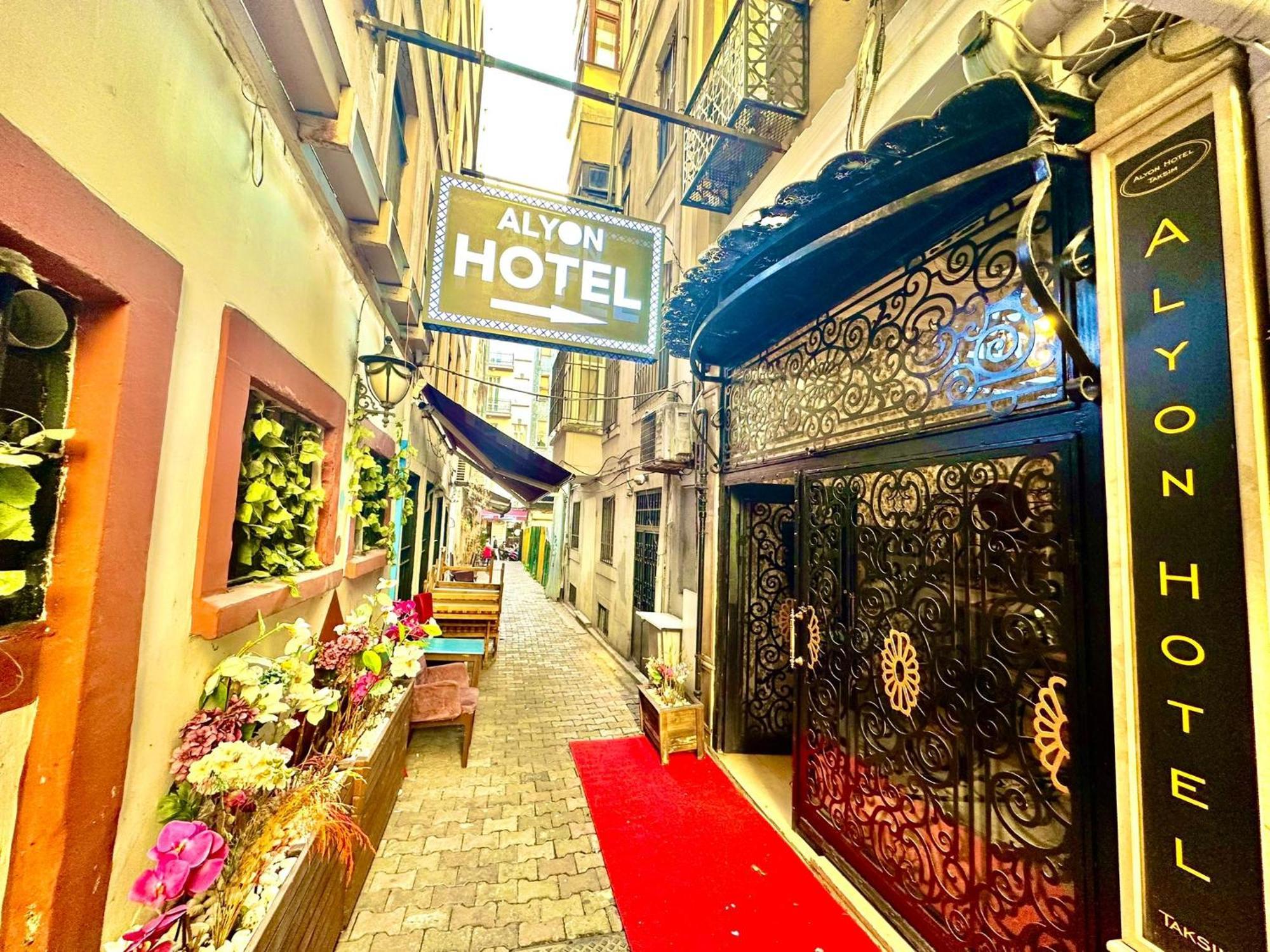 Alyon Hotel Taksim Istanbul Eksteriør bilde